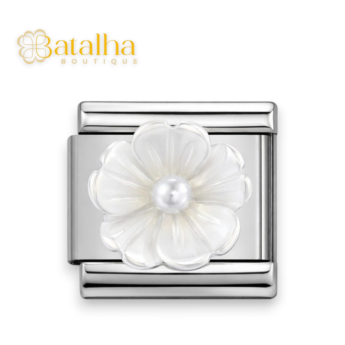 Flower Pearl Charms