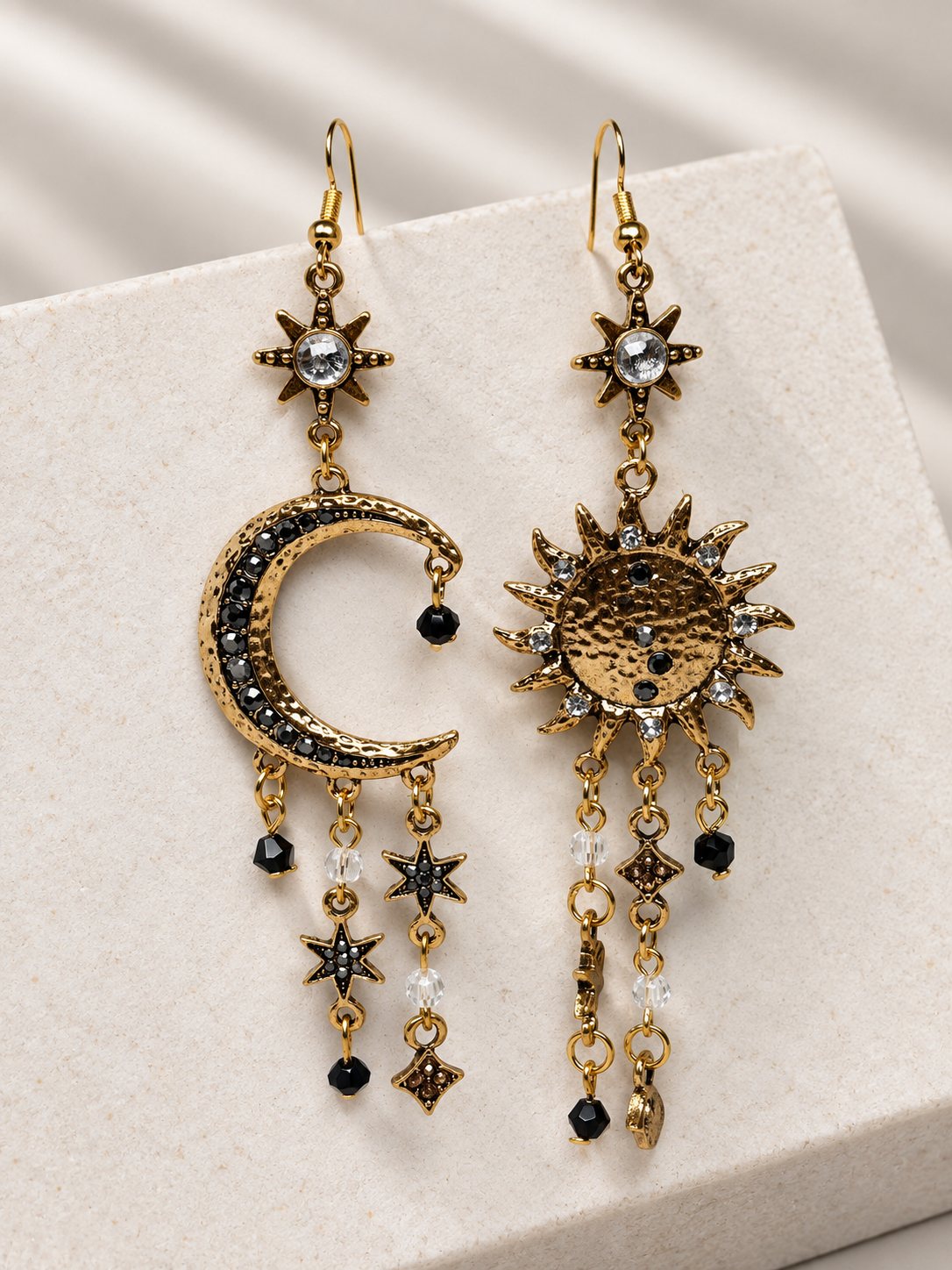Celestial Sun & Moon Earrings