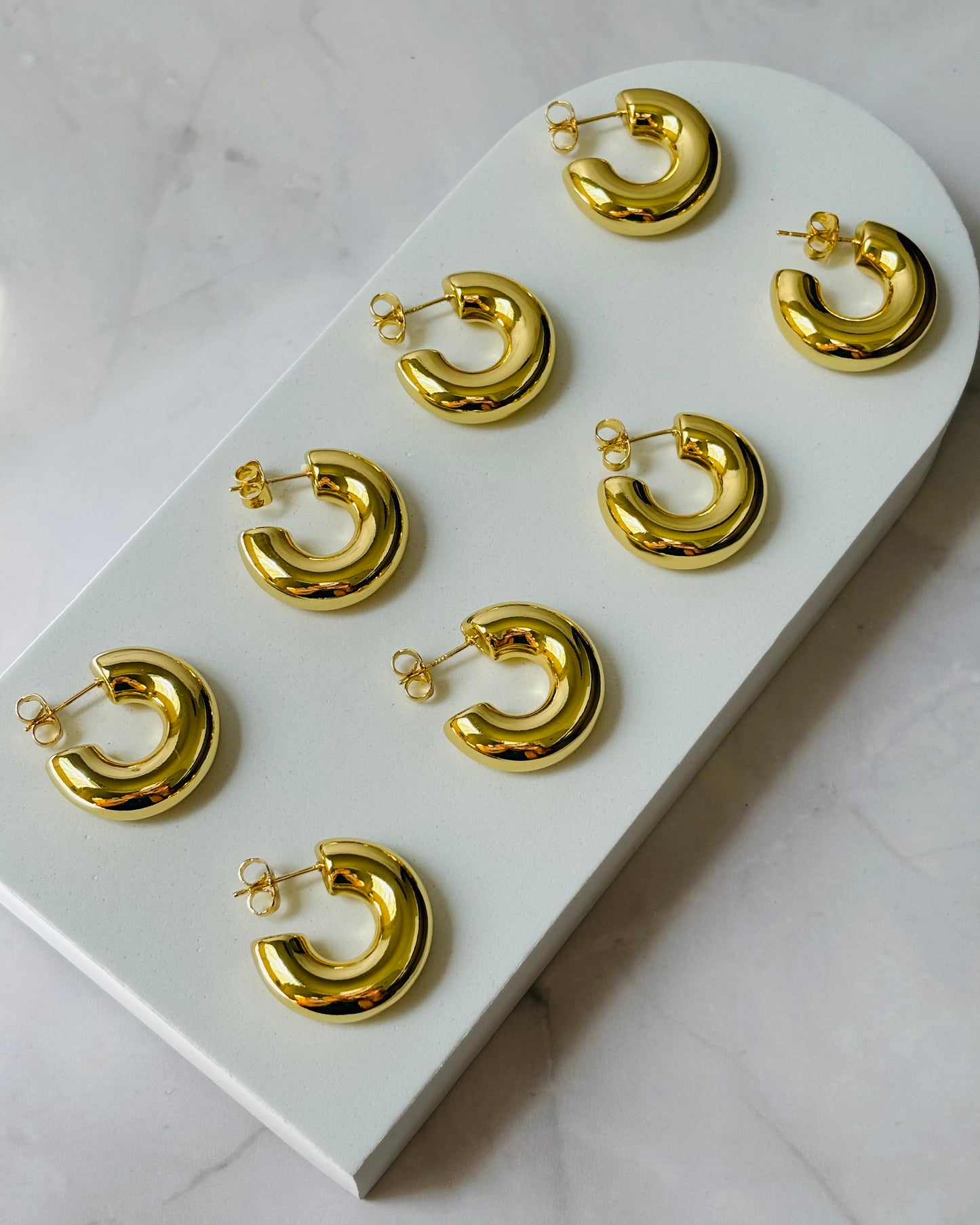 Gold Classic Hoops