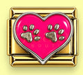 3D Love Puppy Charm