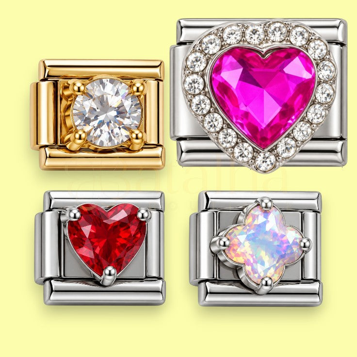 Crystal 3D Charms