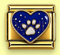Paw Print Charm