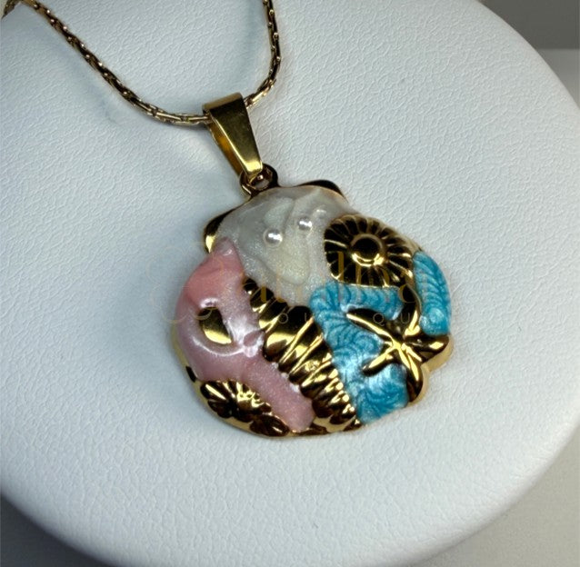 Seashell Charm Necklace