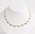 Gold Starburst Necklace