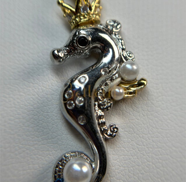 Royal Seahorse Necklace
