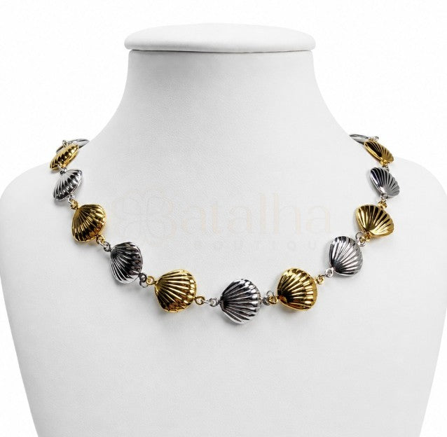 Shell Duo Necklace