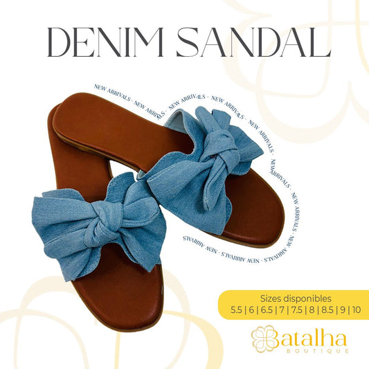 Denim Sandal