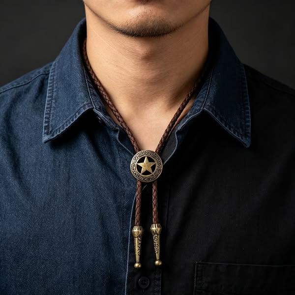 Western Bolo Necklace