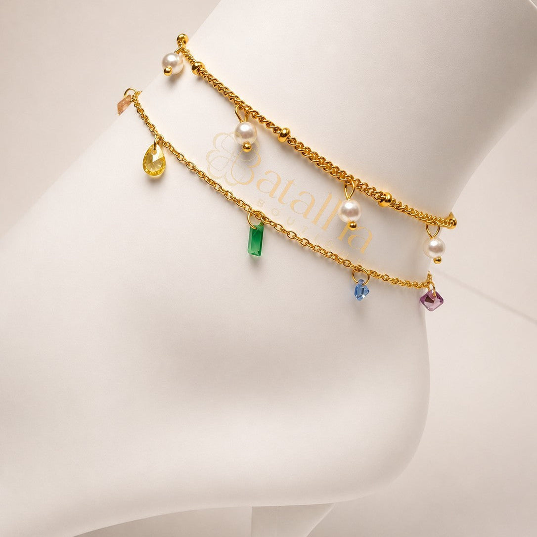 Aurora Anklets