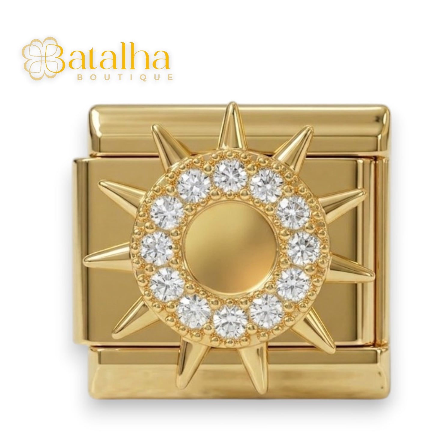 Sun Diamond Charm