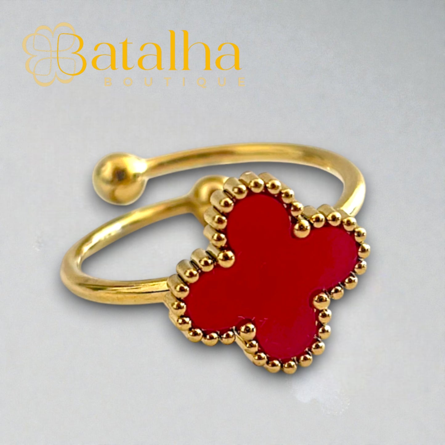 Classic Clover Ring