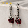 Gothic Skull Earrings