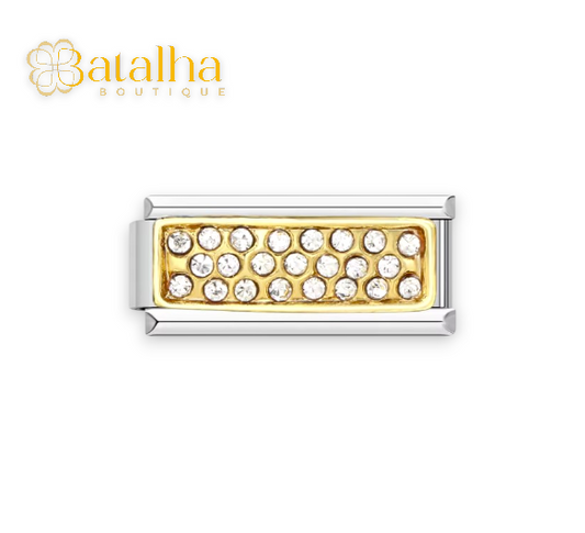 Sparkly Double Charm