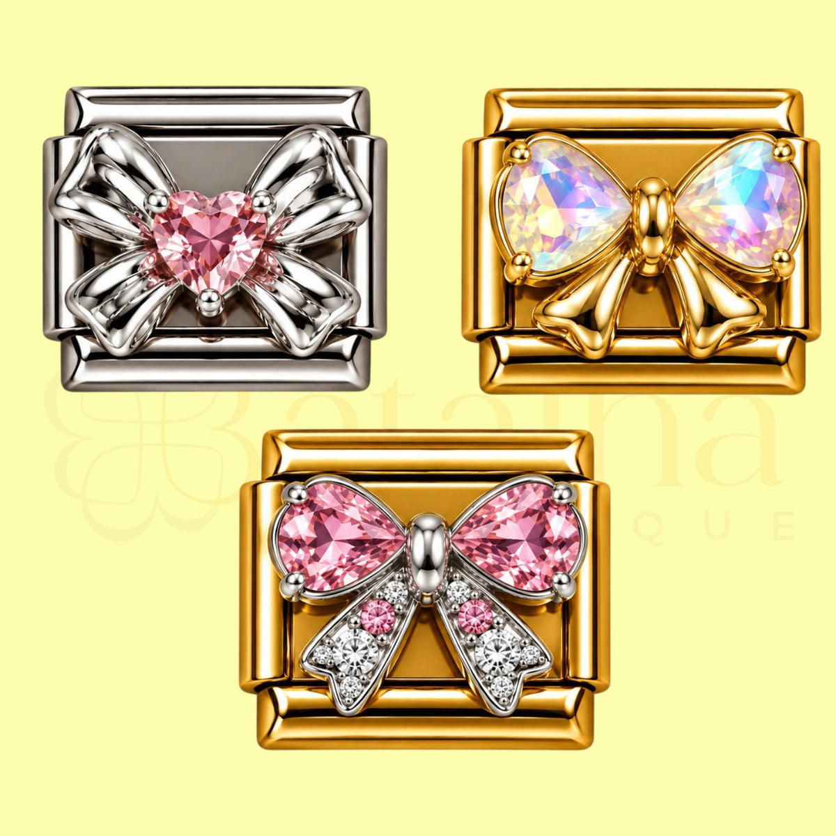 Chic Bow Charms
