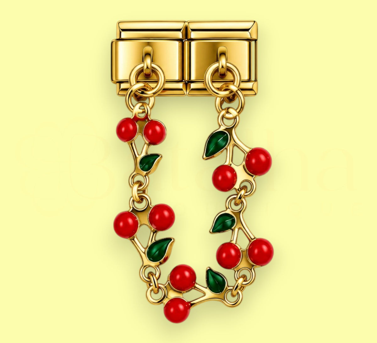 Cherry Chain Charm