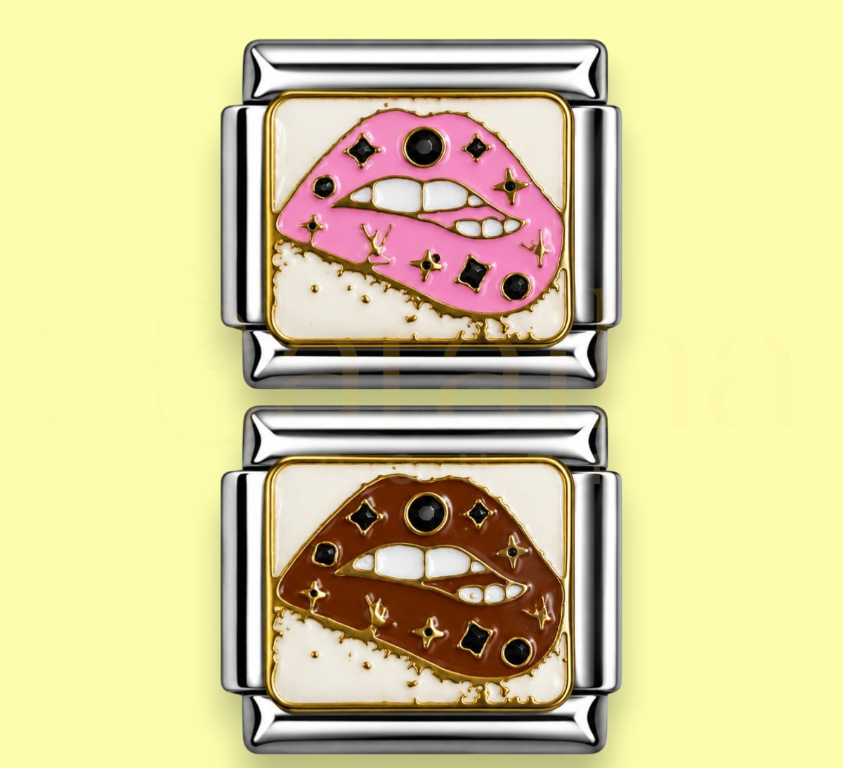 Chic Lips Charms