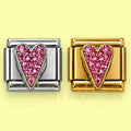 Long Heart Charms