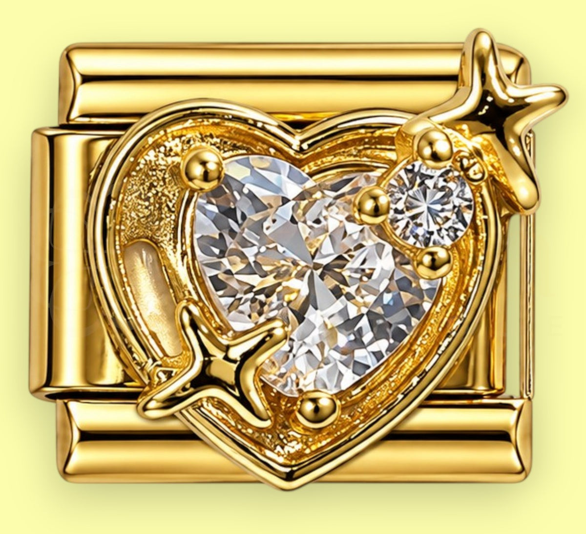 Cosmic Heart Charm