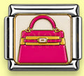 Pink Bag Charm