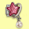 Pink Galaxy Star Charm