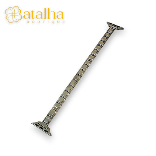 Silver Apple Watch Bracelet